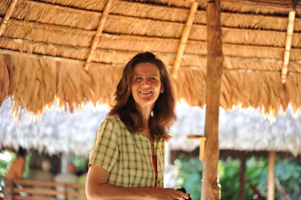 Sarah Patterson in the Amazon